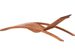 Lettino Prendisole TANARO Legno di larice Marrone