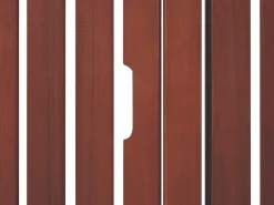 Lettino Prendisole TOSCANA Legno d'acacia Marrone scuro