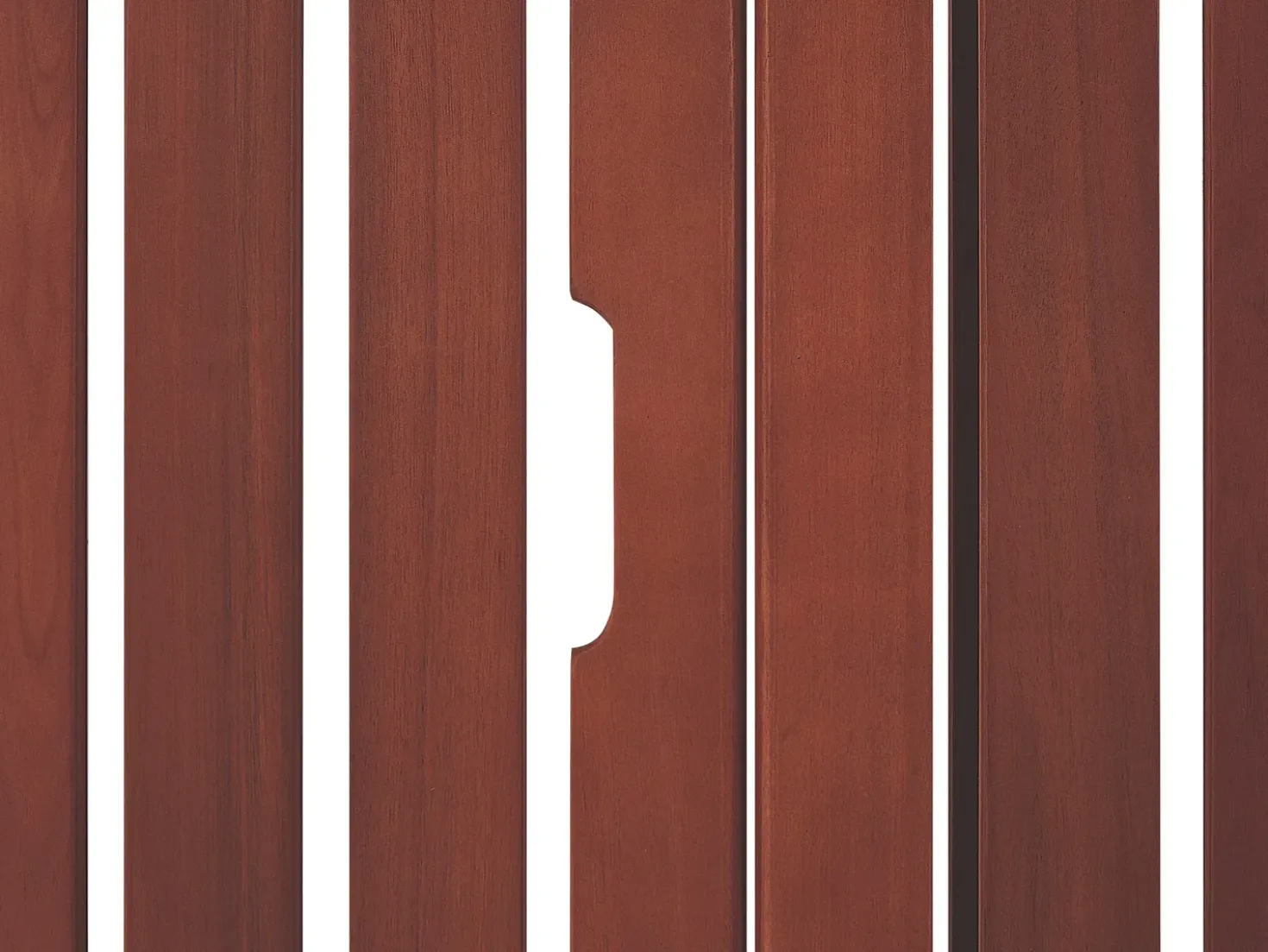 Lettino Prendisole TOSCANA Legno d'acacia Marrone scuro