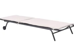 Lettino Prendisole VOLTERRA Metallo Beige