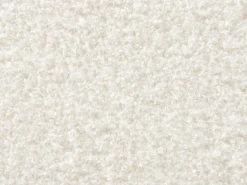 Letto a baldacchino Bouclé DANNEMOIS 180 x 200 cm Bianco sporco