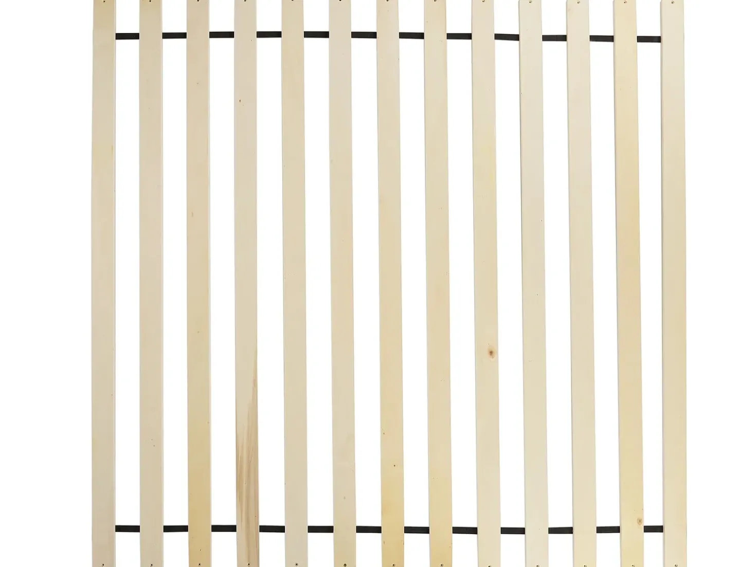Letto a baldacchino Legno HERLIERE 180 x 200 cm Marrone scuro