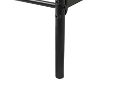Letto a baldacchino Metallo SORMERY 90 x 200 cm Nero