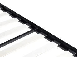 Letto a baldacchino Metallo LESTARDS 180 x 200 cm Nero