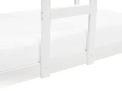 Letto a castello Casa Legno di pino LABATUT 90 x 200 cm Bianco