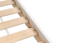 Letto a castello con cassetti Casa Legno di pino TERNAS 90 x 200 cm con contenitore Bianco