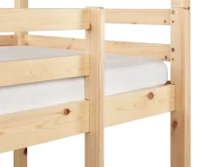 Letto a castello con cassetti Casa Legno di pino GIRGOLS 90 x 200 cm con contenitore Marrone chiaro