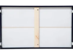 Letto a castello con cassetti Legno di pino REVIN 90 x 200 cm Blu marino