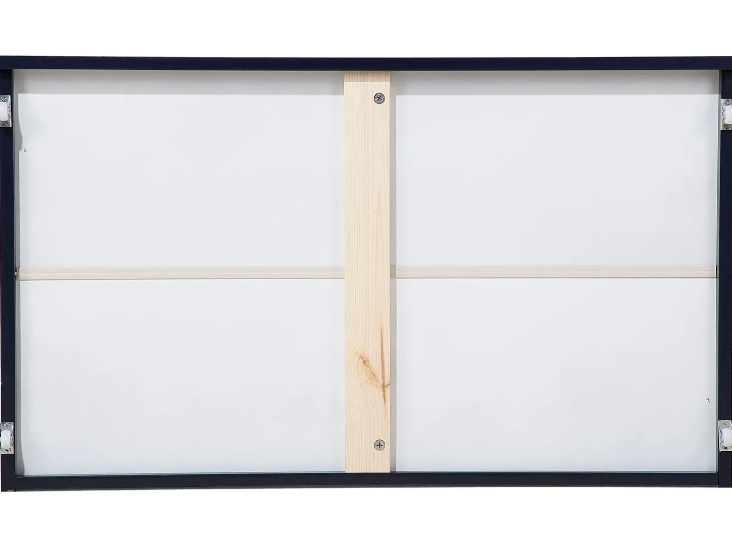 Letto a castello con cassetti Legno di pino REVIN 90 x 200 cm Blu marino