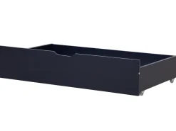 Letto a castello con cassetti Legno di pino REVIN 90 x 200 cm Blu marino