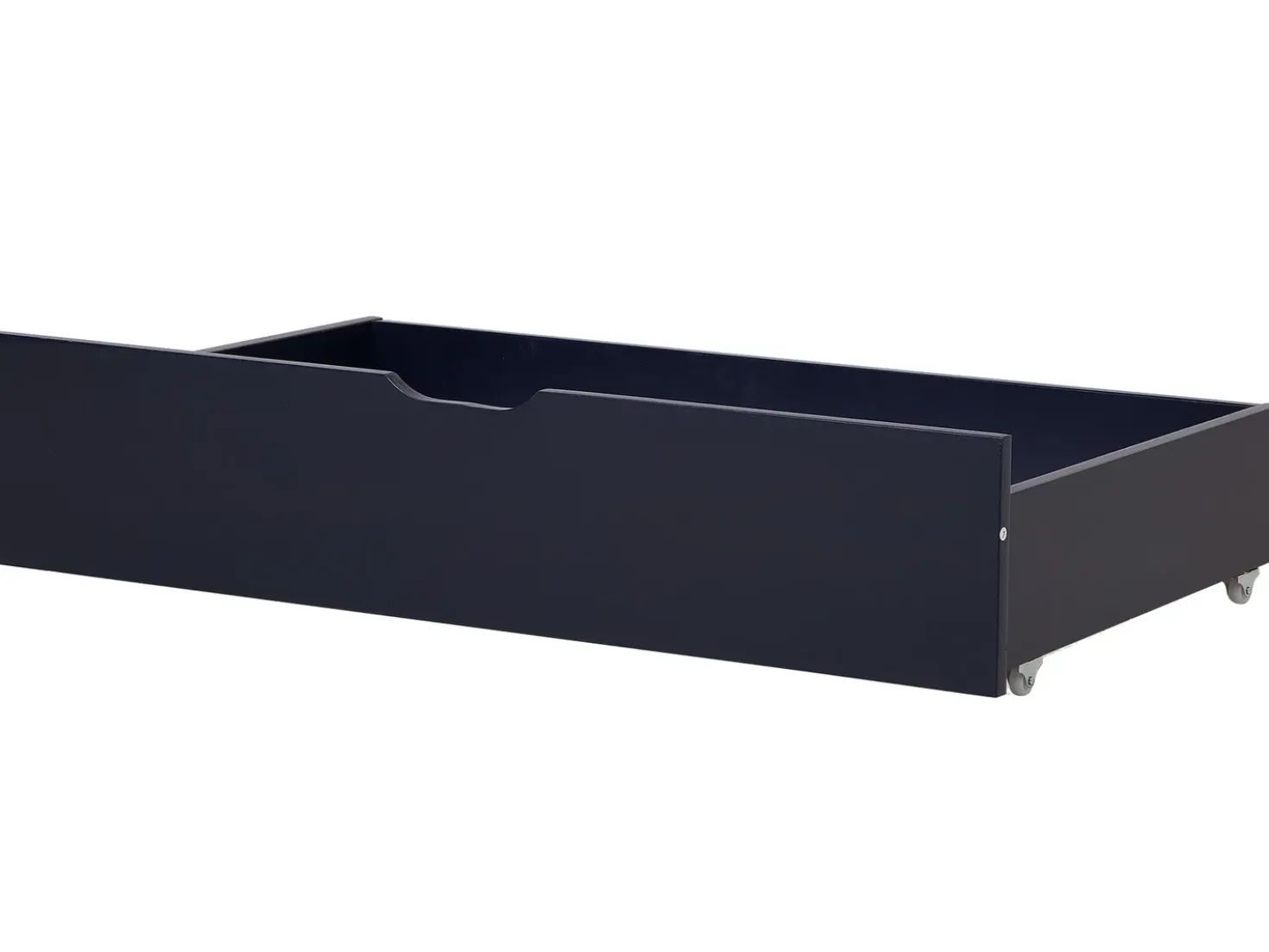 Letto a castello con cassetti Legno di pino REVIN 90 x 200 cm Blu marino