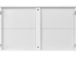 Letto a castello con cassetti Legno di pino ALBON 90 x 200 cm Bianco