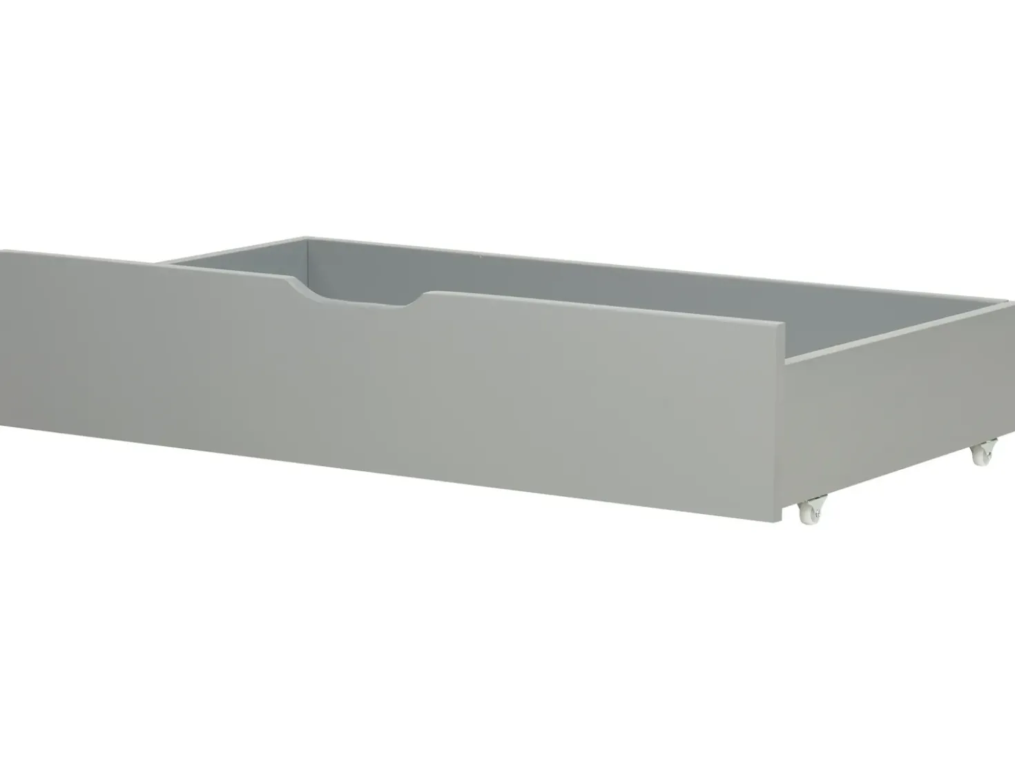 Letto a castello con cassetti Legno di pino REGAT 90 x 200 cm Grigio