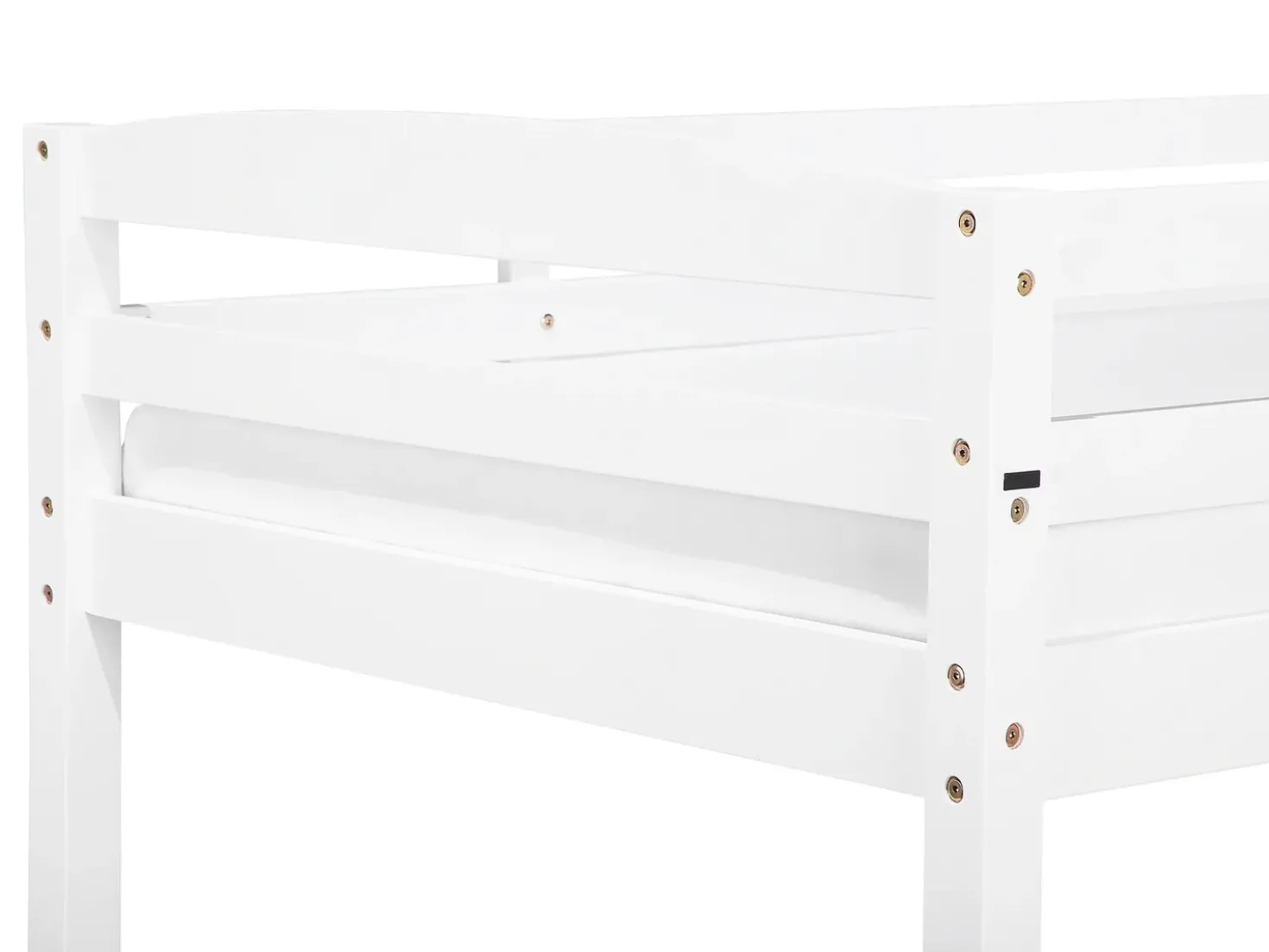 Letto a castello Legno di pino REGAT 90 x 200 cm Bianco