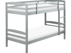 Letto a castello Legno di pino REGAT 90 x 200 cm Grigio