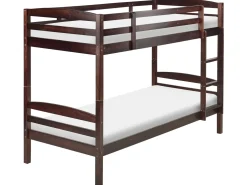 Letto a castello Legno di pino REGAT 90 x 200 cm Marrone scuro