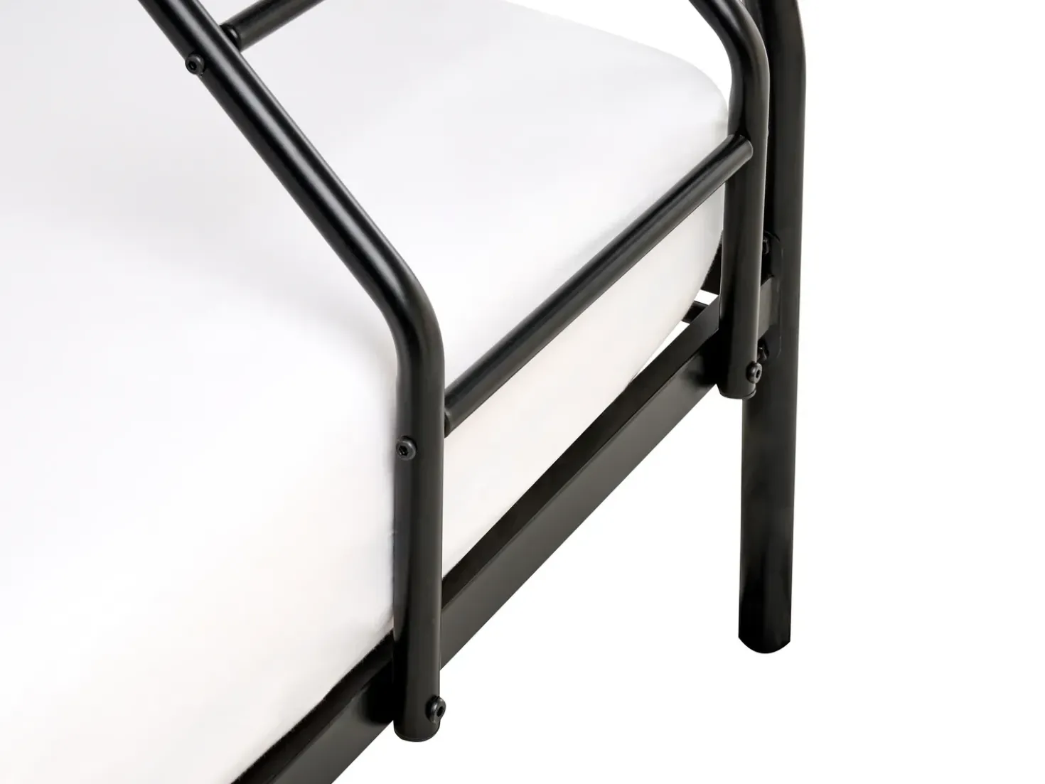 Letto a castello Metallo CHAMONIX 90/140 x 200 cm Nero