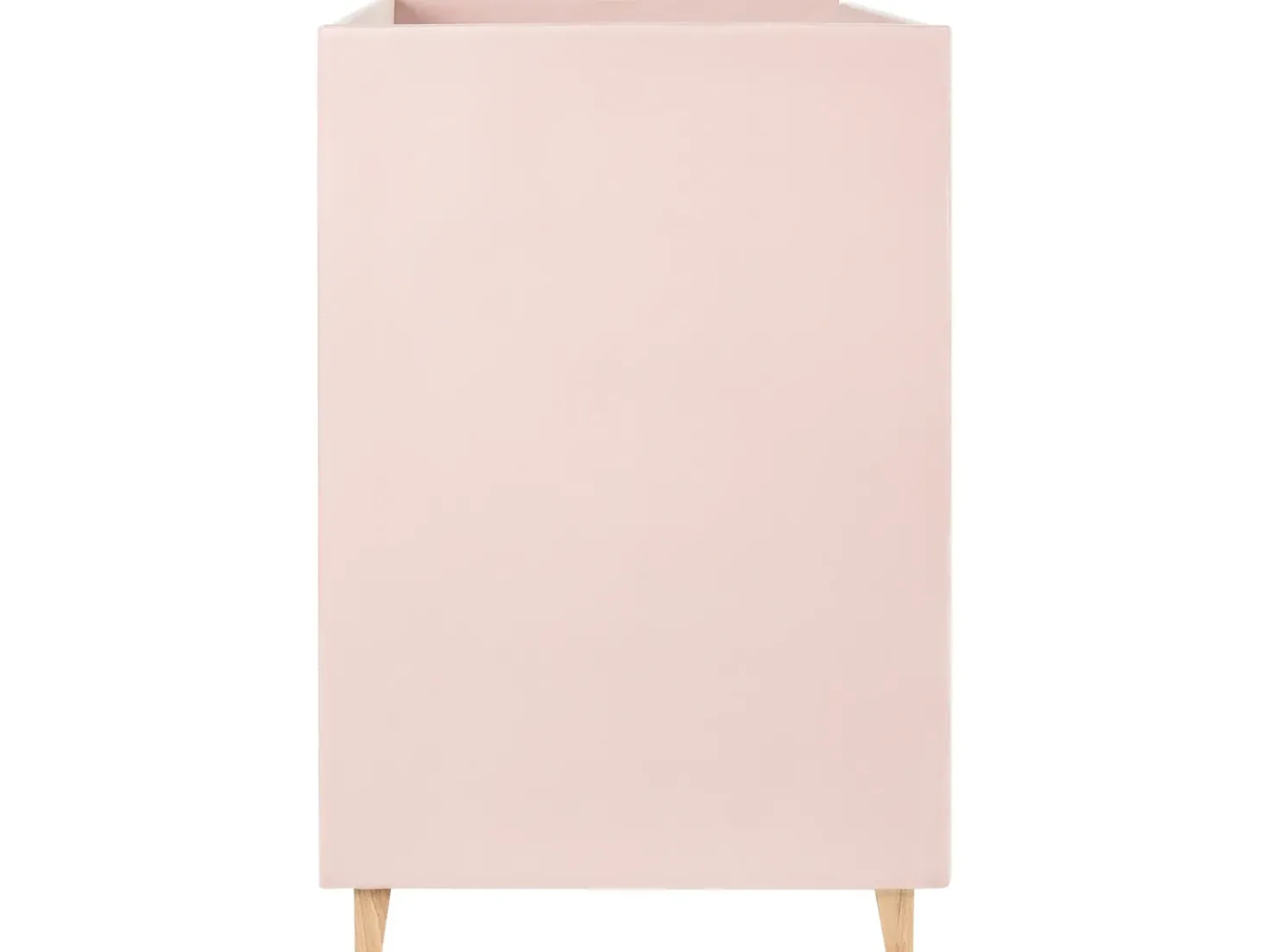 Letto a castello Velluto CHOCQUES 90 x 200 cm Rosa pastello