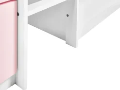 Letto a mezza altezza Legno SUSVILLE 90 x 200 cm Rosa