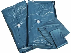 Letto ad acqua Bouclé ALBI 180 x 200 cm Marrone