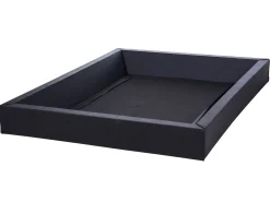 Letto ad acqua Bouclé VAUCLUSE 140 x 200 cm Tortora