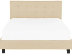 Letto ad acqua Tessuto LA ROCHELLE 180 x 200 cm Beige