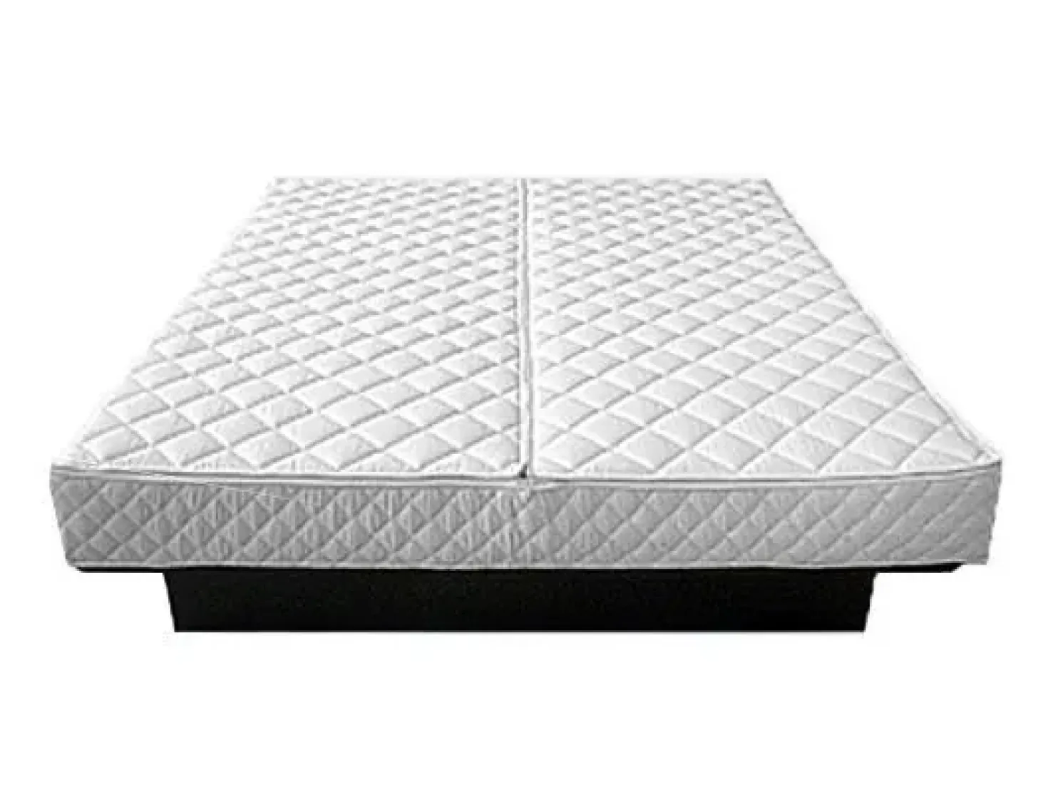 Letto ad acqua Tessuto VAUCLUSE 180 x 200 cm Bianco sporco