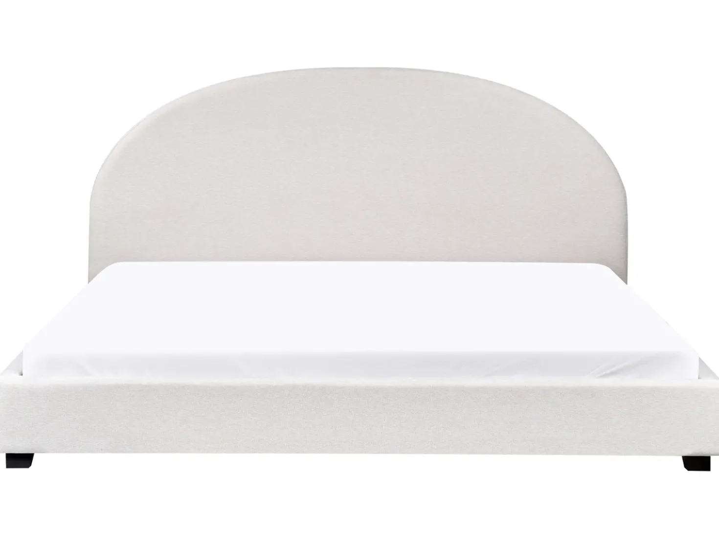 Letto ad acqua Tessuto VAUCLUSE 180 x 200 cm Bianco sporco