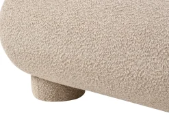Letto Bouclé BAYEL 180 x 200 cm Tortora