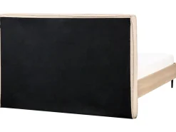 Letto Bouclé IZERNORE 140 x 200 cm Beige