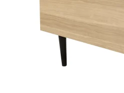 Letto Bouclé IZERNORE 180 x 200 cm Beige