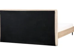 Letto Bouclé IZERNORE 180 x 200 cm Beige