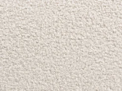 Letto Bouclé LESSAY 180 x 200 cm Bianco sporco