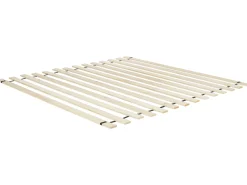 Letto Bouclé MARGUT 180 x 200 cm Beige
