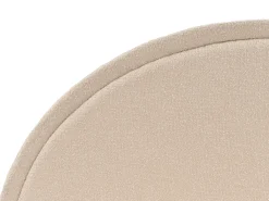 Letto Bouclé MARGUT 180 x 200 cm Beige