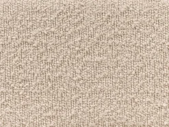 Letto Bouclé MARGUT 180 x 200 cm Beige