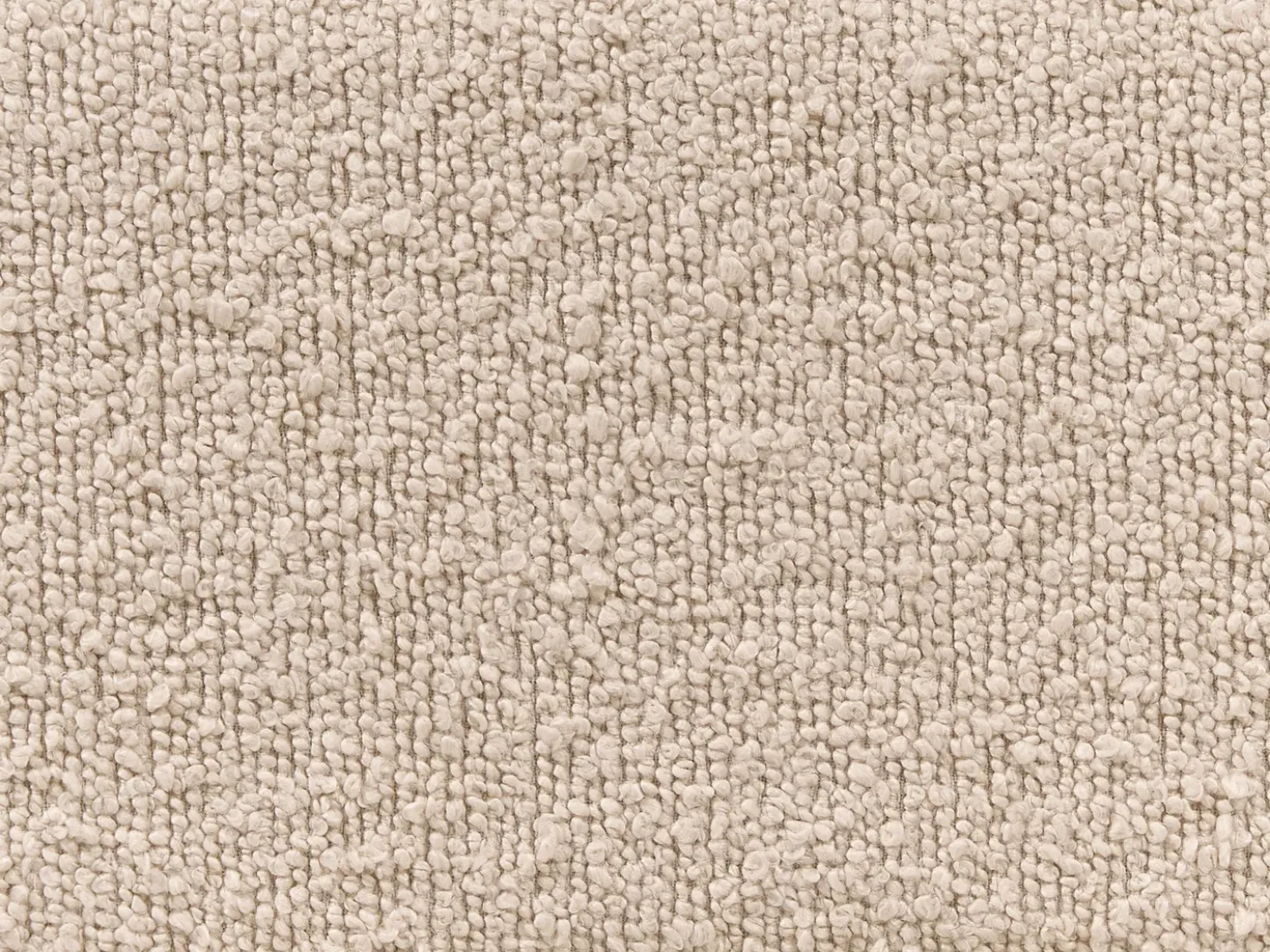 Letto Bouclé MARGUT 180 x 200 cm Beige