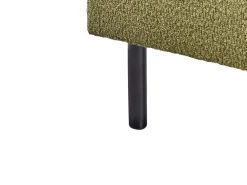 Letto Bouclé MARGUT 180 x 200 cm Verde oliva