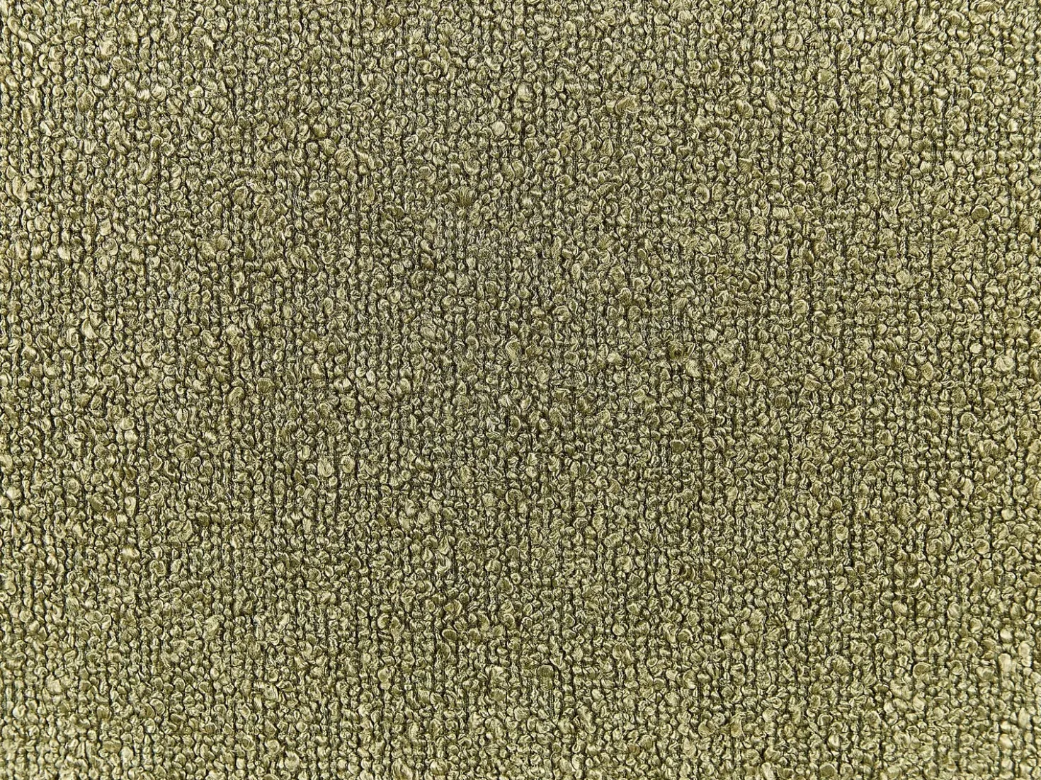 Letto Bouclé MARGUT 180 x 200 cm Verde oliva