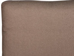 Letto Bouclé MELLE 180 x 200 cm Marrone