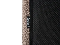 Letto Bouclé MELLE 180 x 200 cm Marrone