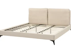 Letto Bouclé MELLE 180 x 200 cm Beige