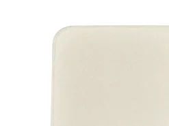 Letto Bouclé VALOGNES 180 x 200 cm Bianco sporco