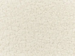 Letto Bouclé VALOGNES 180 x 200 cm Bianco sporco