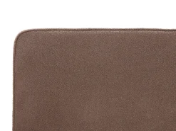 Letto Bouclé VALOGNES 180 x 200 cm Marrone
