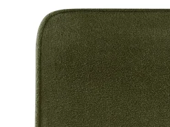 Letto Bouclé VALOGNES 180 x 200 cm Verde scuro