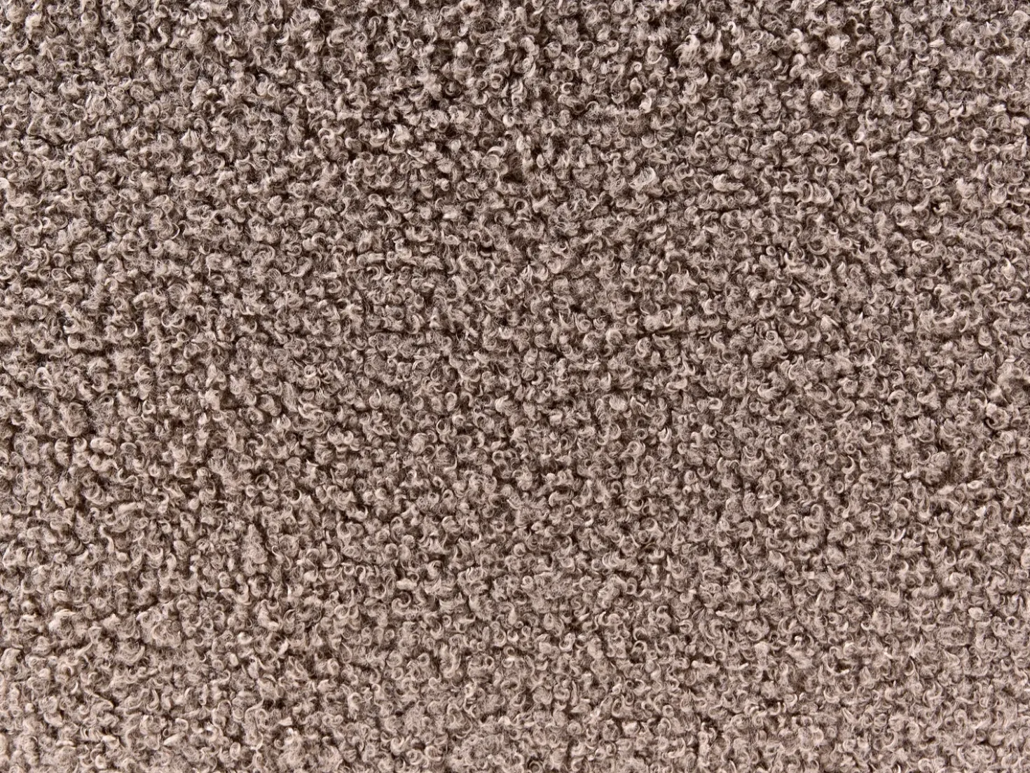 Letto Bouclé VAUCLUSE 140 x 200 cm Tortora