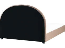 Letto Bouclé VAUCLUSE 140 x 200 cm Tortora