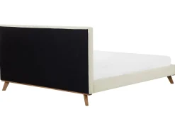 Letto Ciniglia TALENCE 180 x 200 cm Beige chiaro