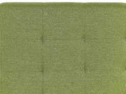 Letto con cassetti contenitori Tessuto LA ROCHELLE 180 x 200 cm Verde